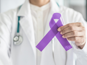 Purple ribbon for epilepsy