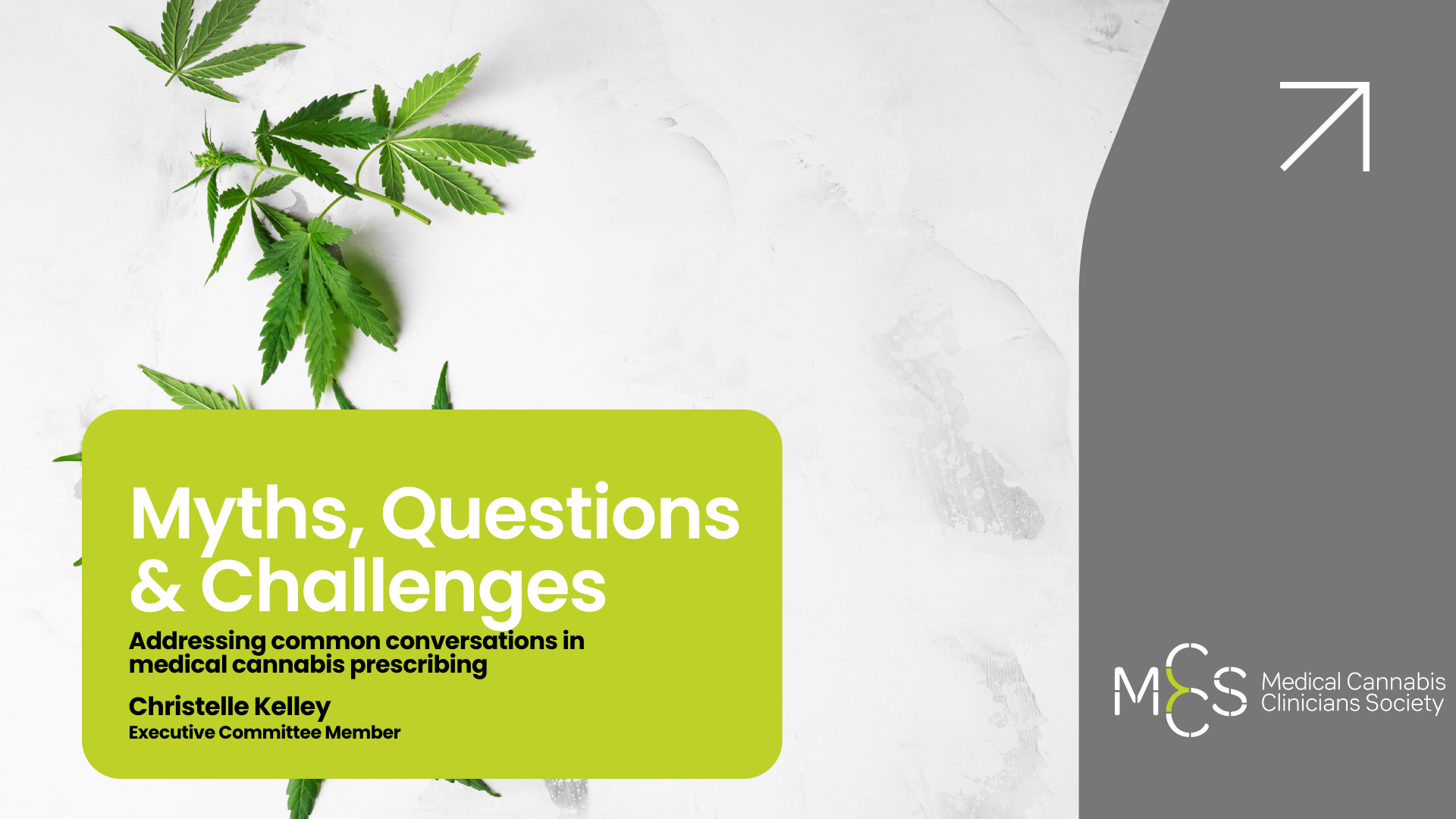 Myths, Questions and Challenges: Addressing Common Conversations in Medical Cannabis Prescribing