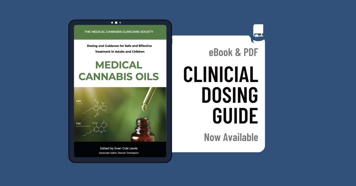 New MCCS Clinical Publication: Standardised Dosing Guidance for Medical Cannabis Oils