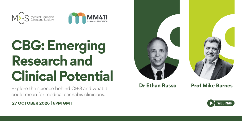 CBG_ Emerging Research and Clinical Potential